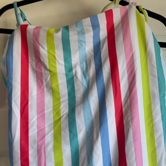 Chic Soul Striped One Piece Swimsuit 3X - Picture 5 of 7